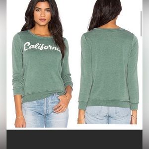 New Chaser green California sweatshirt